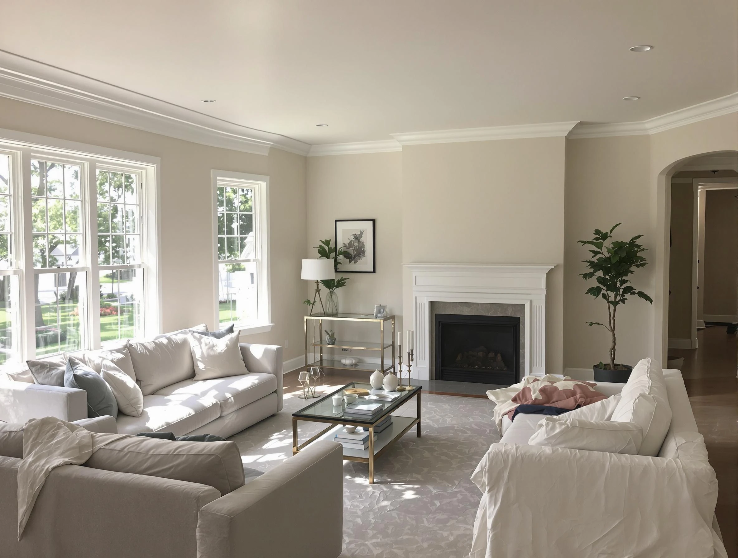 Interior painting by Brunswick House Painters experts in Brunswick, OH